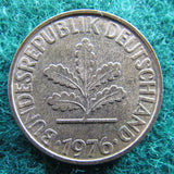 Germany 1976 D 10 Pfennig Coin