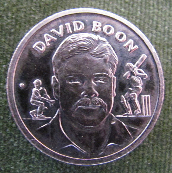 1990-1991 Classic Ashes David Boon Commemorative Medallion
