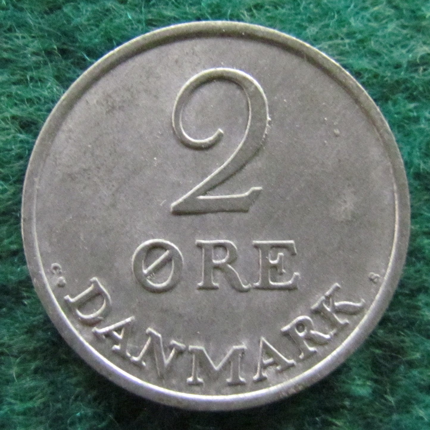 Denmark 1965 2 Ore Coin - Circulated