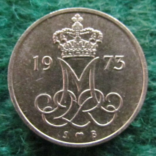 Denmark 1973 10 Ore Coin - Circulated