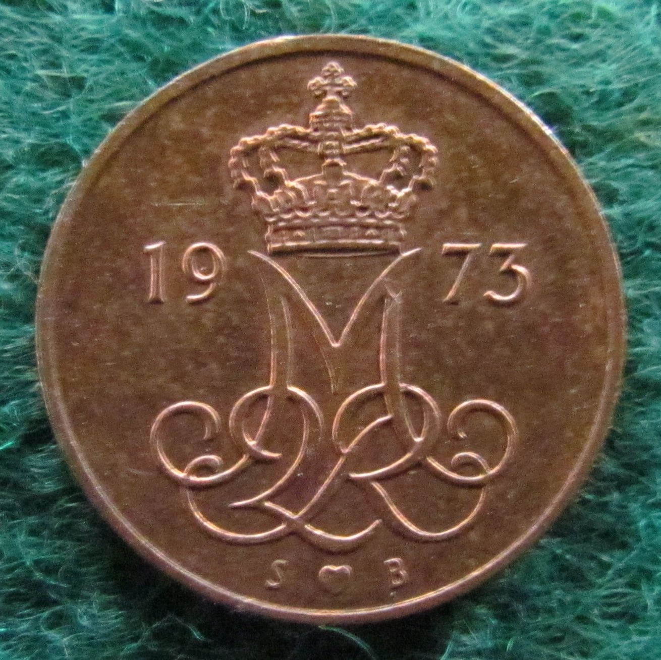 Denmark 1973 5 Ore Coin - Circulated