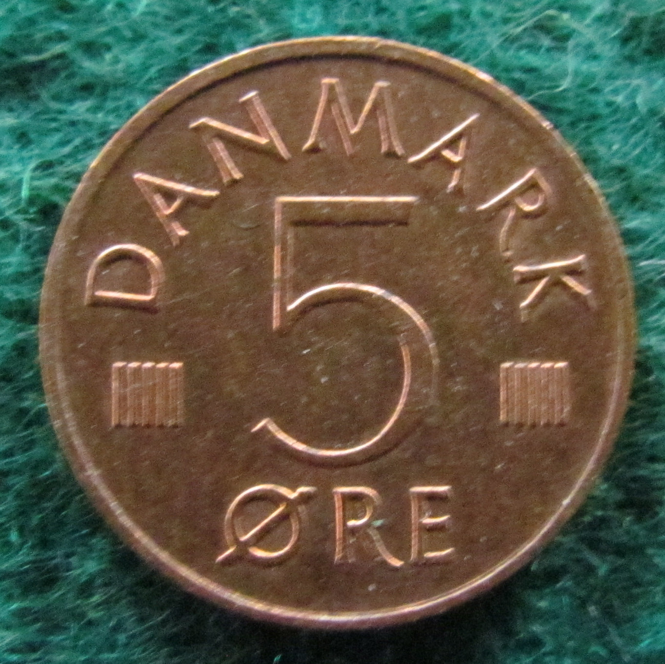 Denmark 1973 5 Ore Coin - Circulated