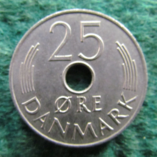 Denmark 1975 25 Ore Coin - Circulated