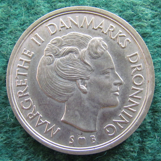 Denmark 1975 5 Kroner Coin Queen Margrethe II