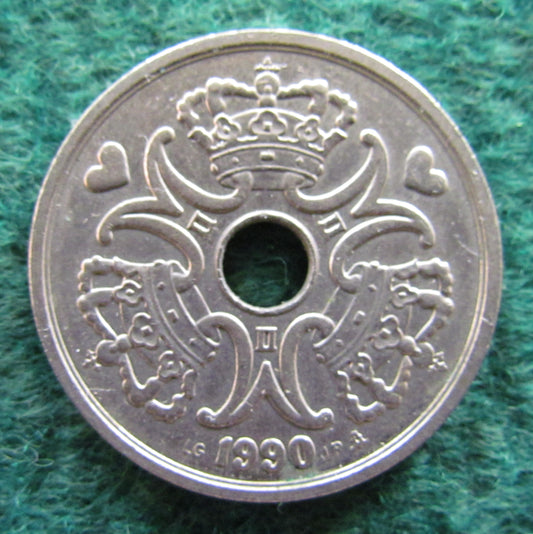 Denmark 1990 5 Kroner Coin