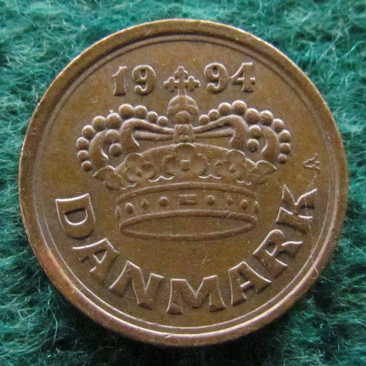 Denmark 1994 25 Ore Coin - Circulated
