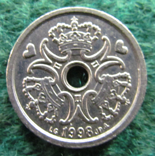 Denmark 1998 1 Krone Coin