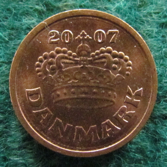 Denmark 2007 25 Ore Coin - Circulated