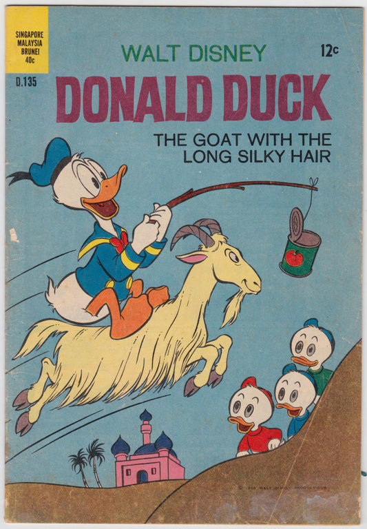 Donald Duck D.135 Comic Book By Walt Disney 1968