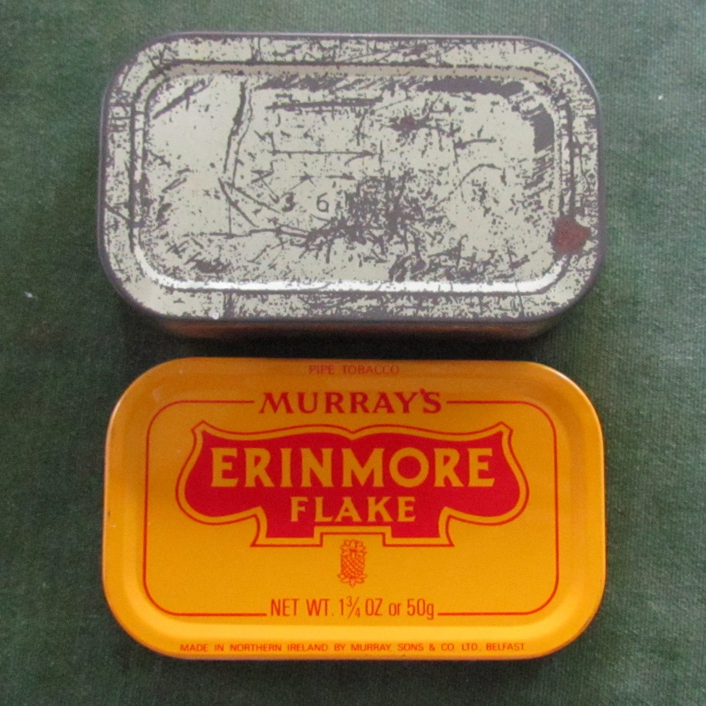 Murrays Erinmore Flake Pipe Tobaccoo Tin