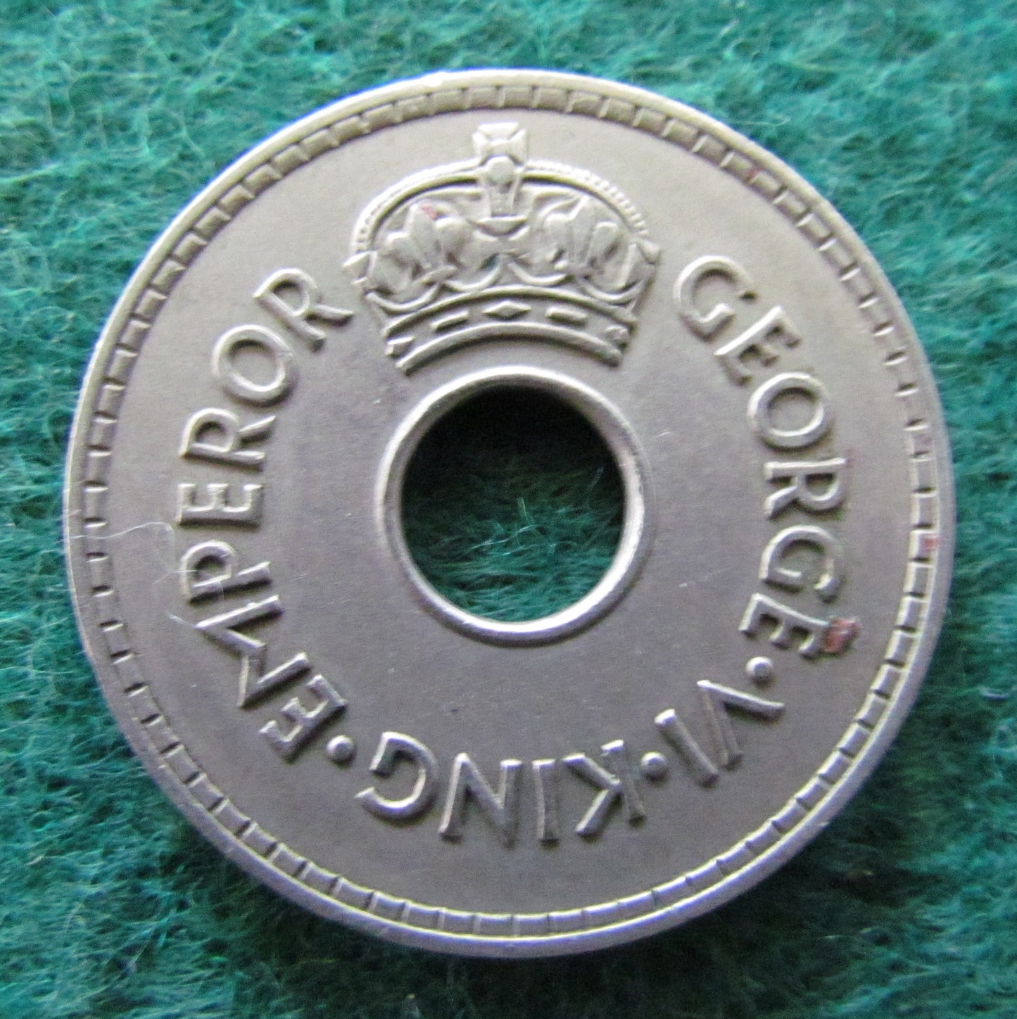 Fiji 1940 Penny King George VI Coin
