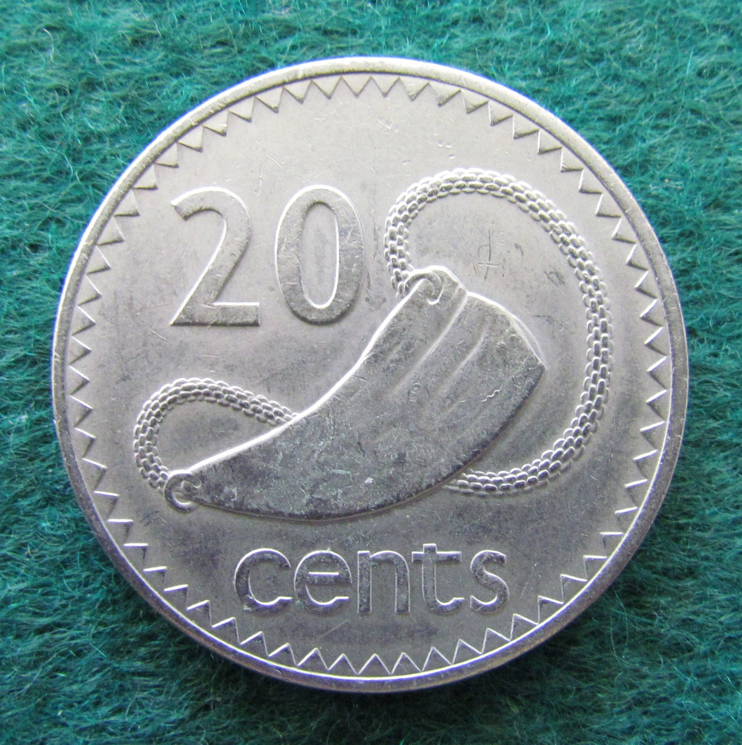 Fiji 1979 20 Cent Queen Elizabeth Coin