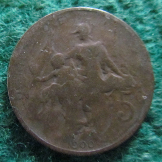 French 1900 5 Centimes Coin - Error Coin 1 In 1900 Missing