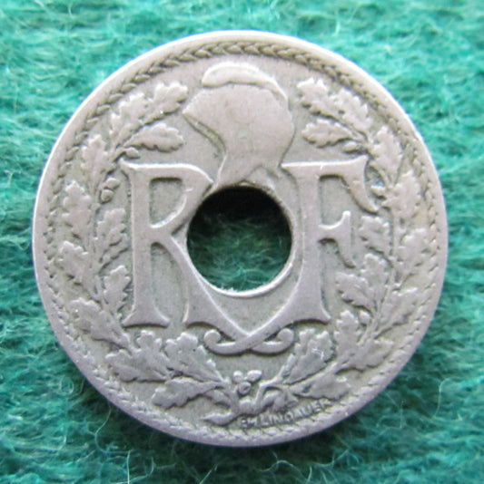 French 1926 10 Ten Centimes Coin