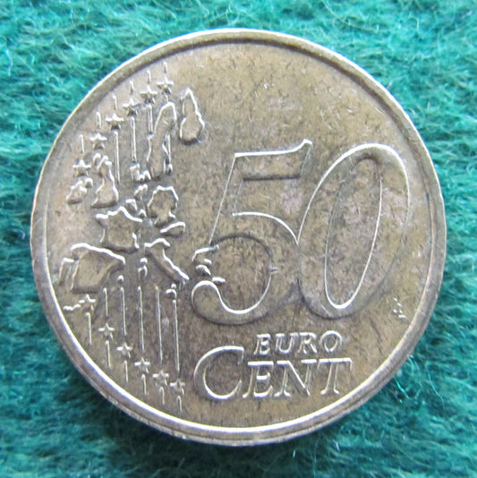 French 1999 50 Euro Cent Coin