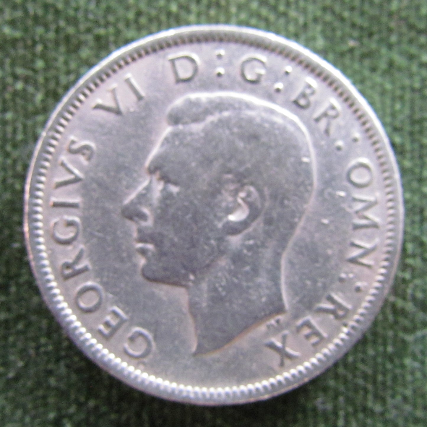 GB British UK English 1950 Two Shiiling King George VI Coin - Circulated