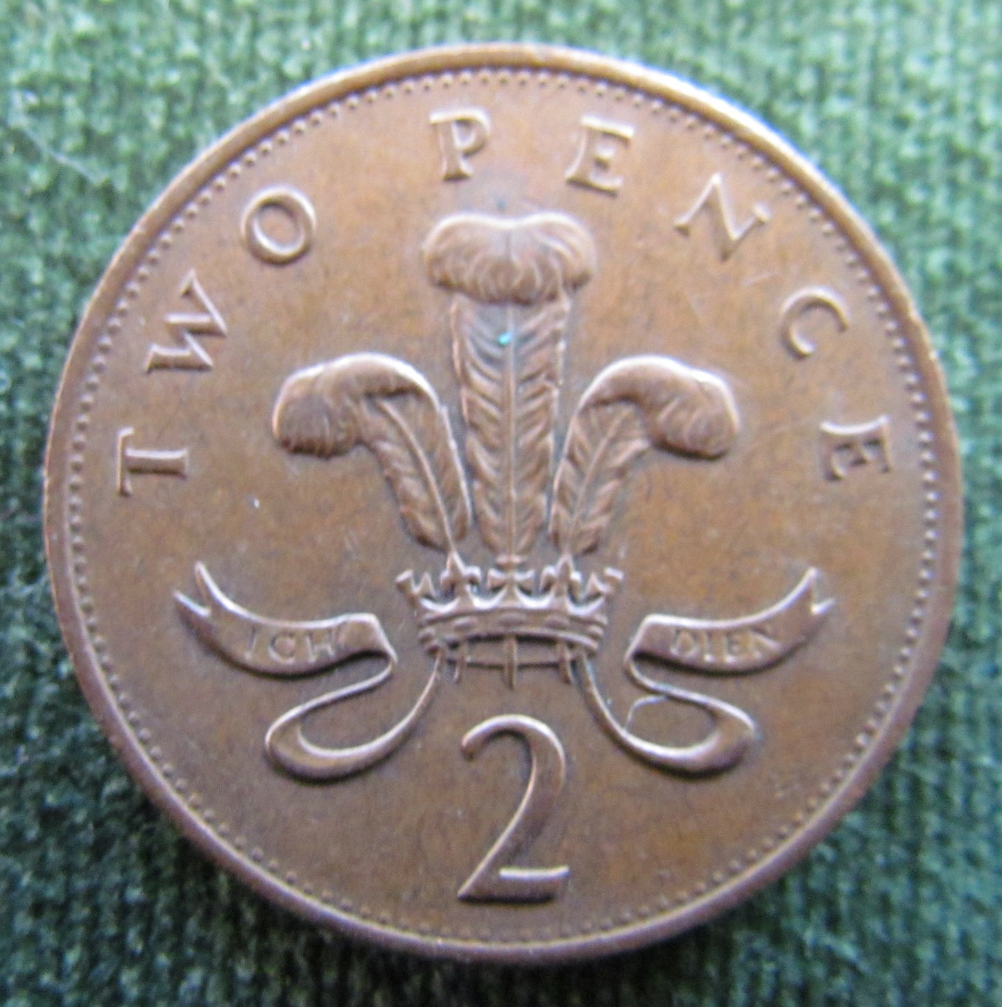 GB British UK English 1987 2 New Pence Queen Elizabeth II Coin
