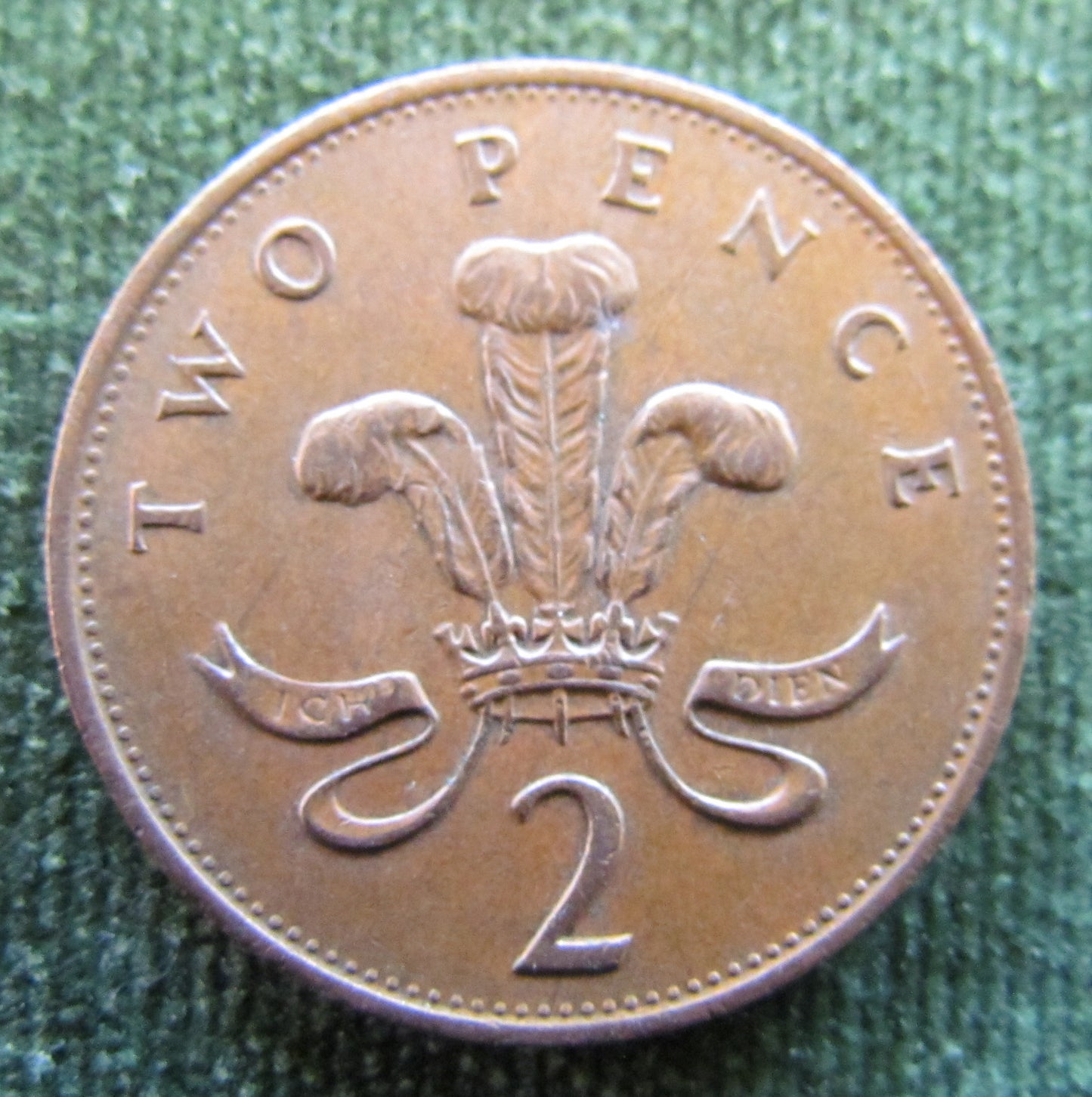 GB British UK English 1989 2 New Pence Queen Elizabeth II Coin