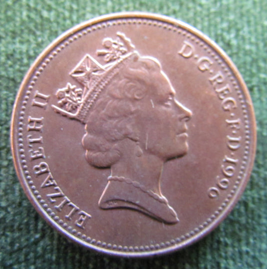 GB British UK English 1996 2 New Pence Queen Elizabeth II Coin