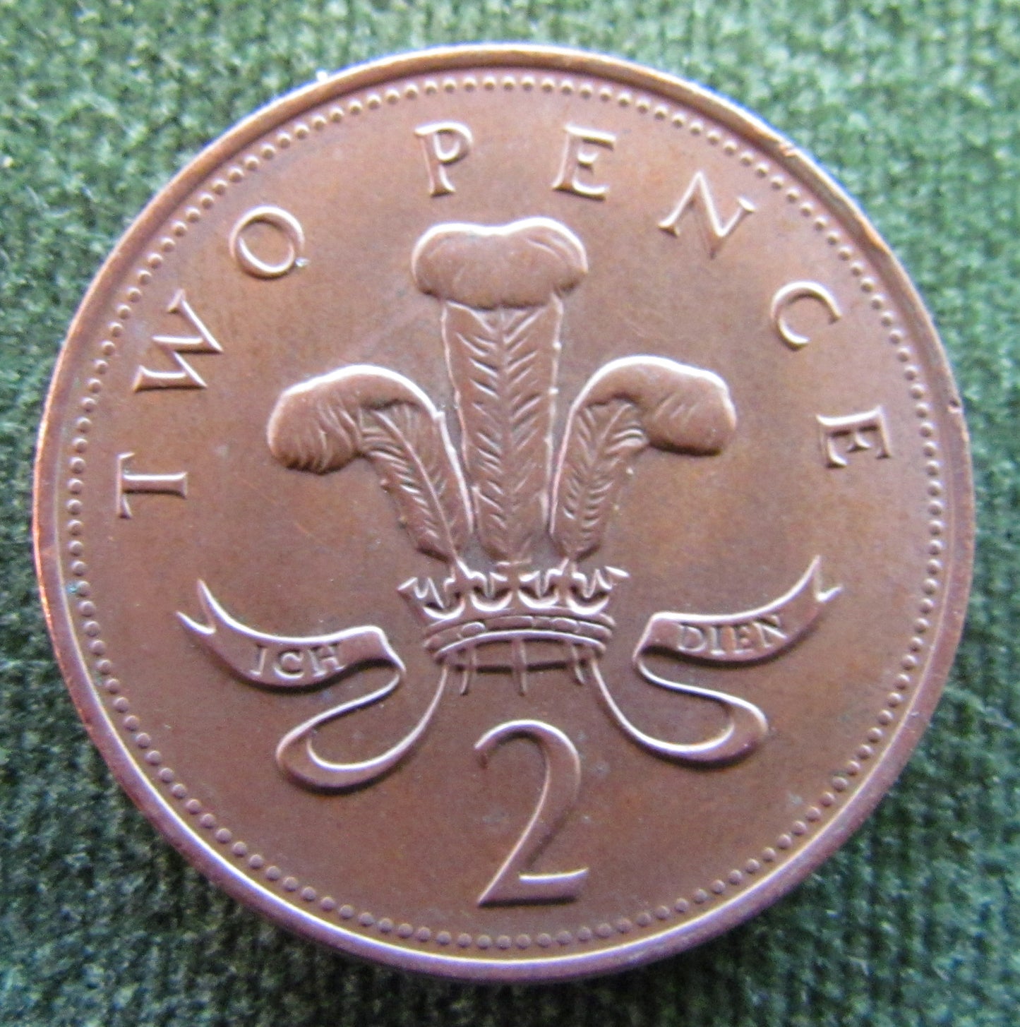 GB British UK English 1999 2 New Pence Queen Elizabeth II Coin