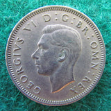 GB British UK Scottish 1949 1 One Shilling King George VI Coin