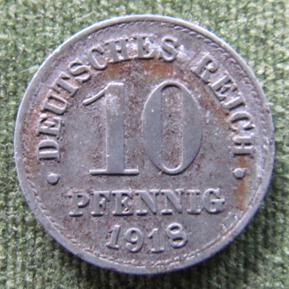 Germany 1918 10 Pfennig Coin - Circulated