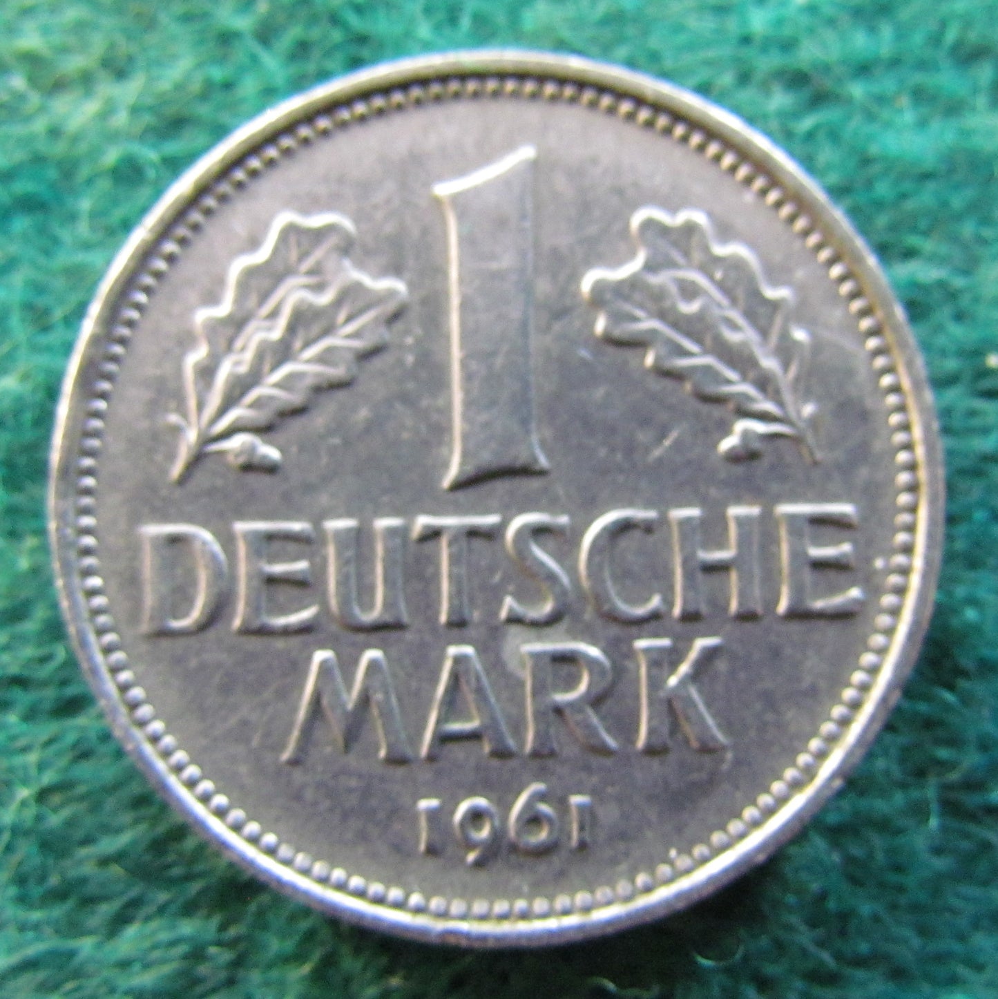 Germany 1961 G 1 Deutsche  Mark Coin - Circulated