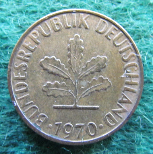 Germany 1970 J 5 Pfennig Coin - Circulated