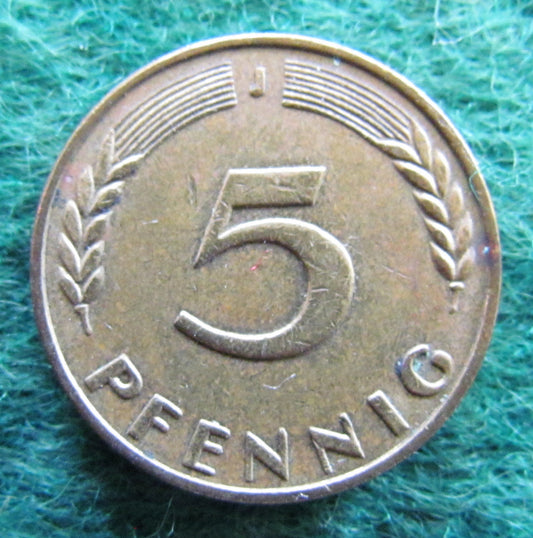 Germany 1970 J 5 Pfennig Coin - Circulated