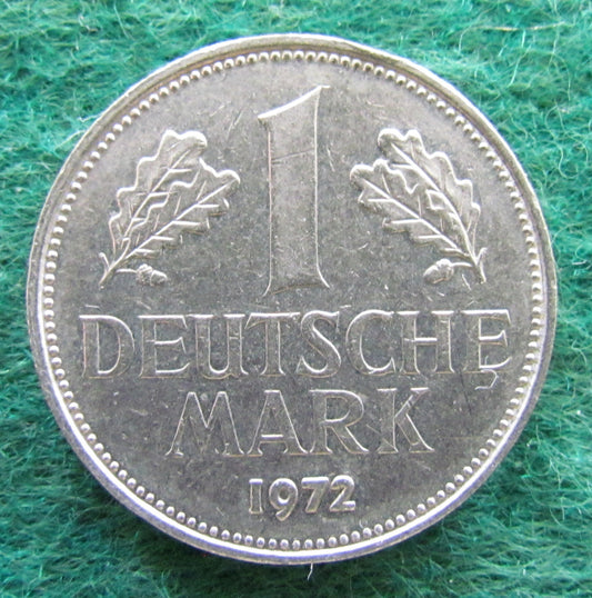 Germany 1972 G 1 Deutsche  Mark Coin - Circulated