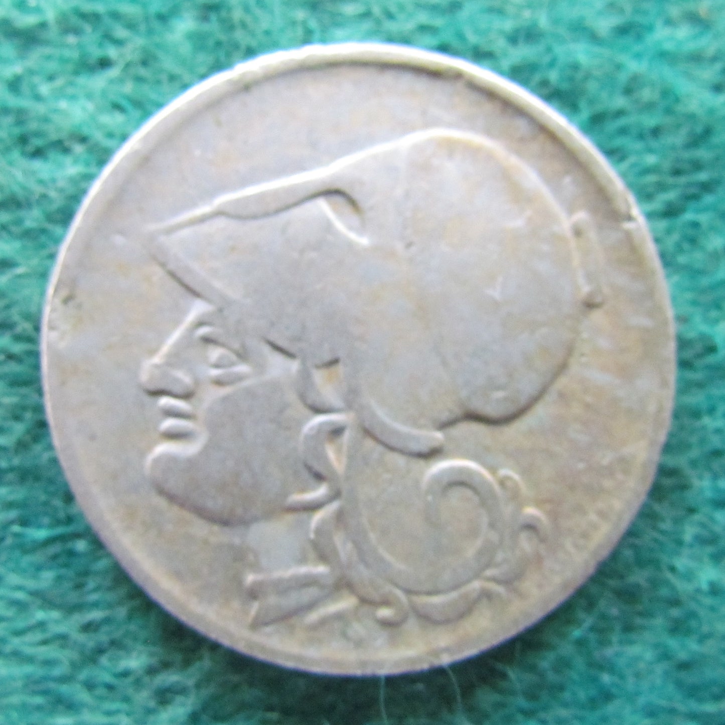 Greek 1926 2 Drachma Coin