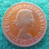 Australian 1964 Half Penny Queen Elizabeth II Coin