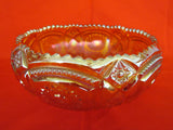 Marygold Imperial Hobstar Carnival Glass Bowl