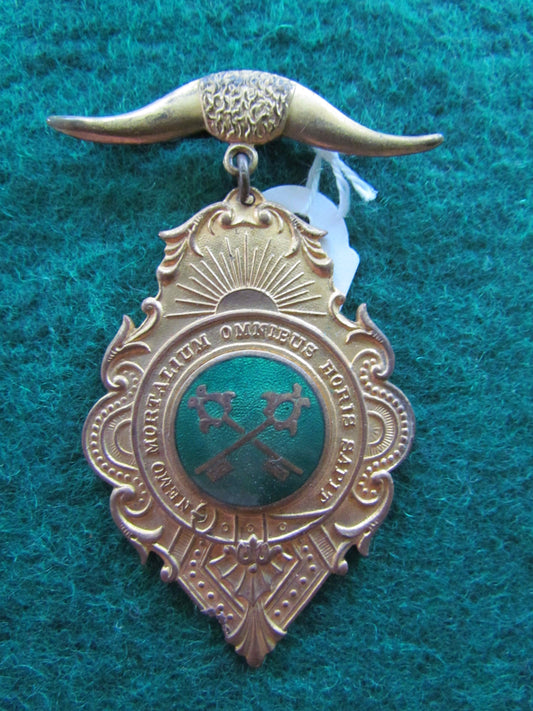 Royal Order of Buffalos Gilt Breast Jewel Botany Lodge 1958