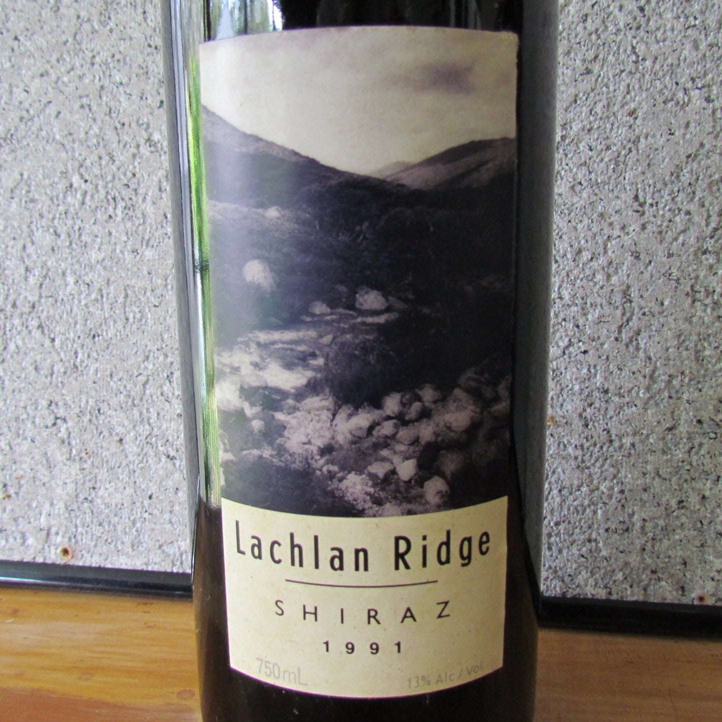 1991 Lachlan Ridge Shiraz 750 ml