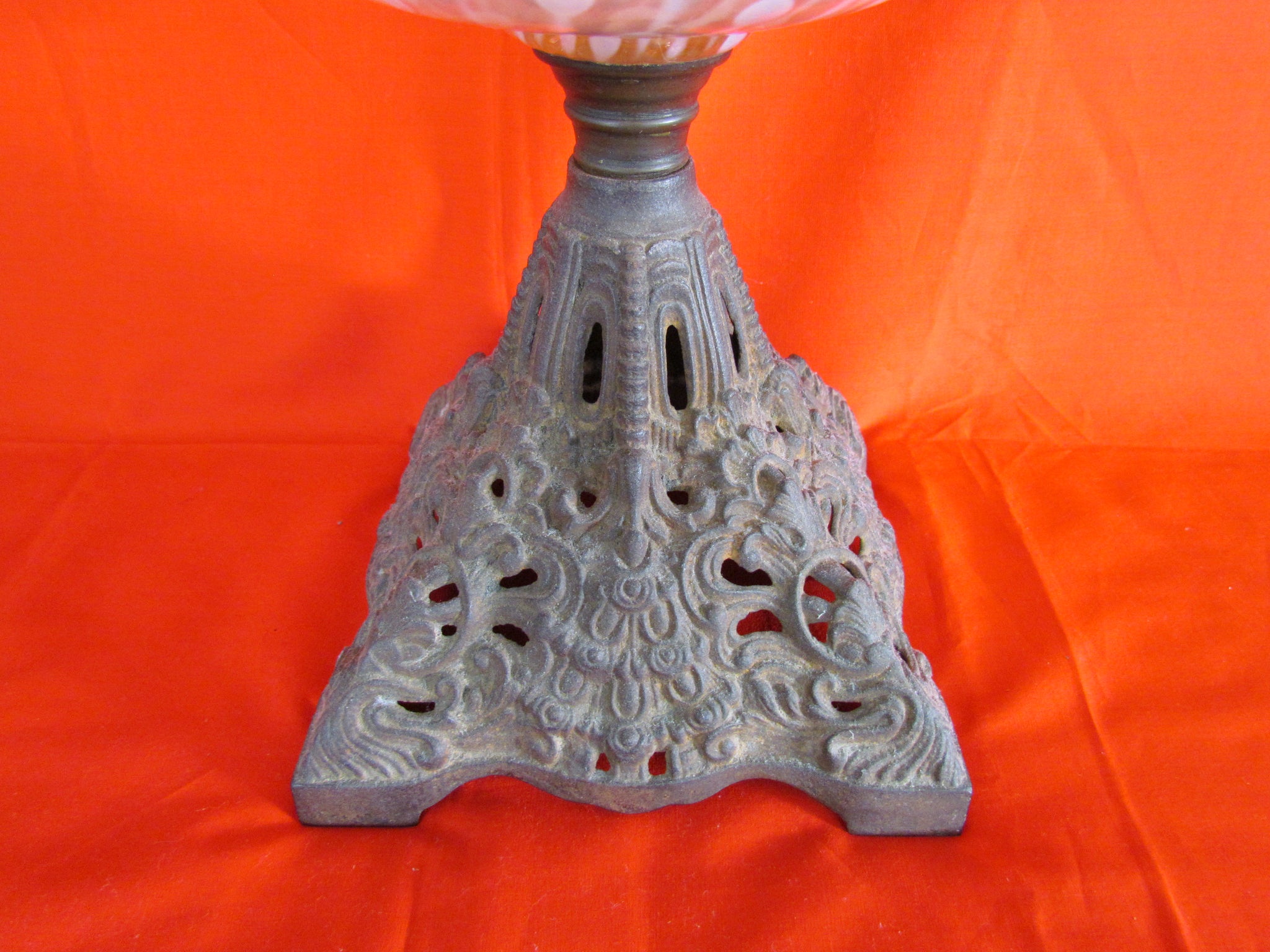 Cast iron lamp deals base