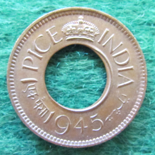 India 1945 1 Pice Coin - Circulated