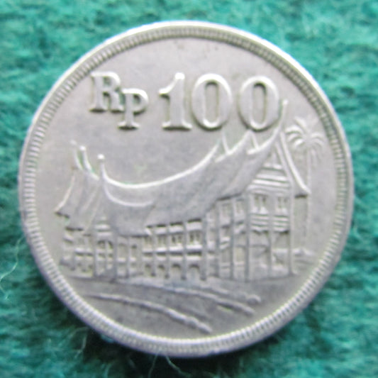 Indonesian 1973 100 Rupiah Coin - Circulated