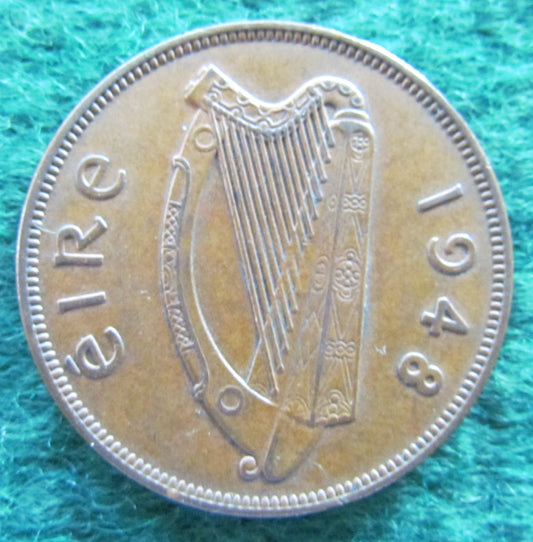 Ireland Eire 1948 1d 1 Penny Coin