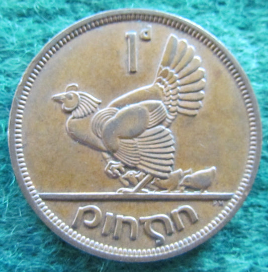 Ireland Eire 1948 1d 1 Penny Coin