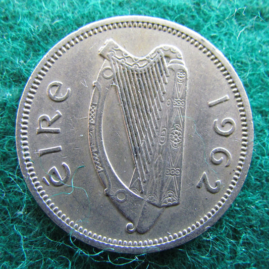 Ireland Eire 1962 Scilling Shilling Coin