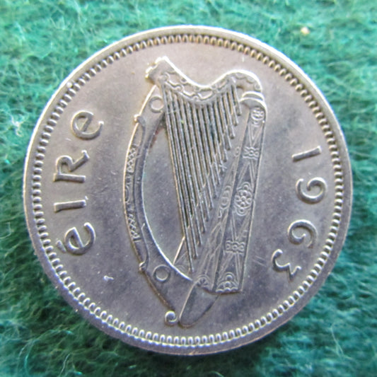 Ireland Eire 1963 Scilling Coin - Circulated