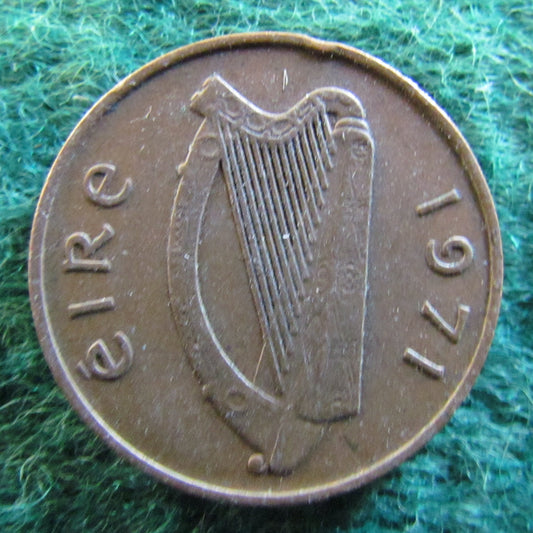 Ireland Eire 1971 1 Pence Coin - Circulated