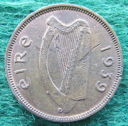 Ireland Eire 1939 Half 1/2 Penny Coin