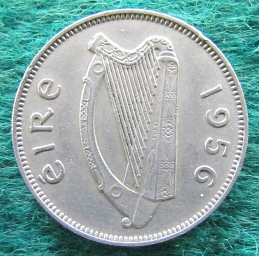 Ireland Eire 1956 Sixpence 6 Pence Coin