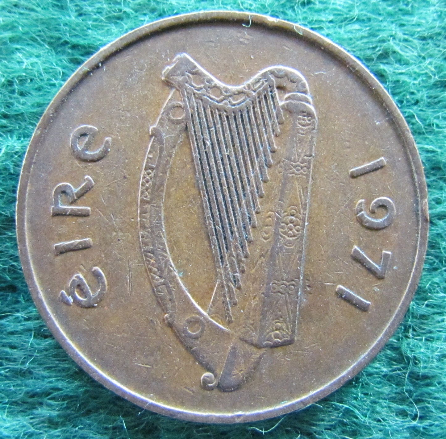Ireland Eire 1971 2 Pence Coin
