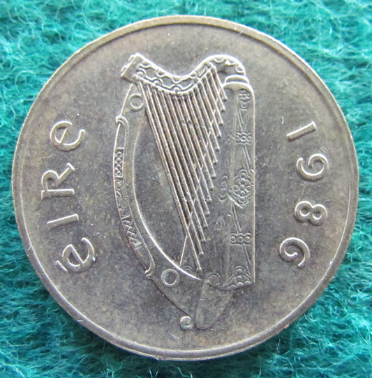 Ireland Eire 1986 20 Pence Coin
