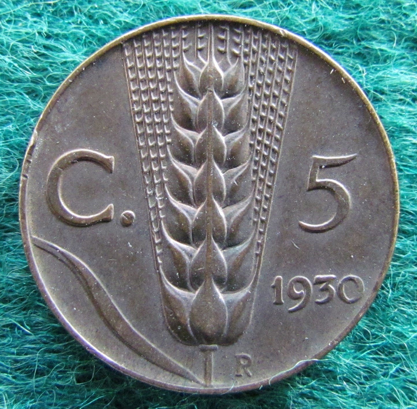 Italy 1930 5 Centesimi Coin - Vittorio Emanvelle III