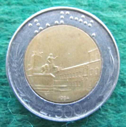Italy 1984 500 Lira Coin - Circulated