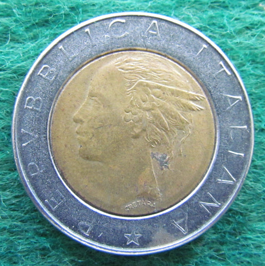 Italy 1984 500 Lira Coin - Circulated